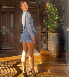 Mariana Downing previo a su viaje al Miss Universo