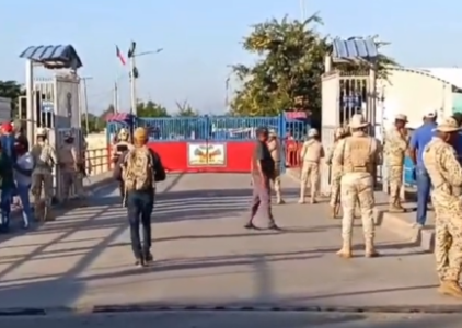 Autoridades haitianas vuelven a cerrar puerta fronteriza en Juana Méndez