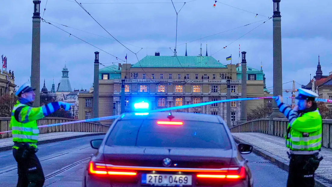 Tiroteo en Praga