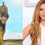 Así reaccionó Shakira al recibir una estatua en su Barranquilla natal