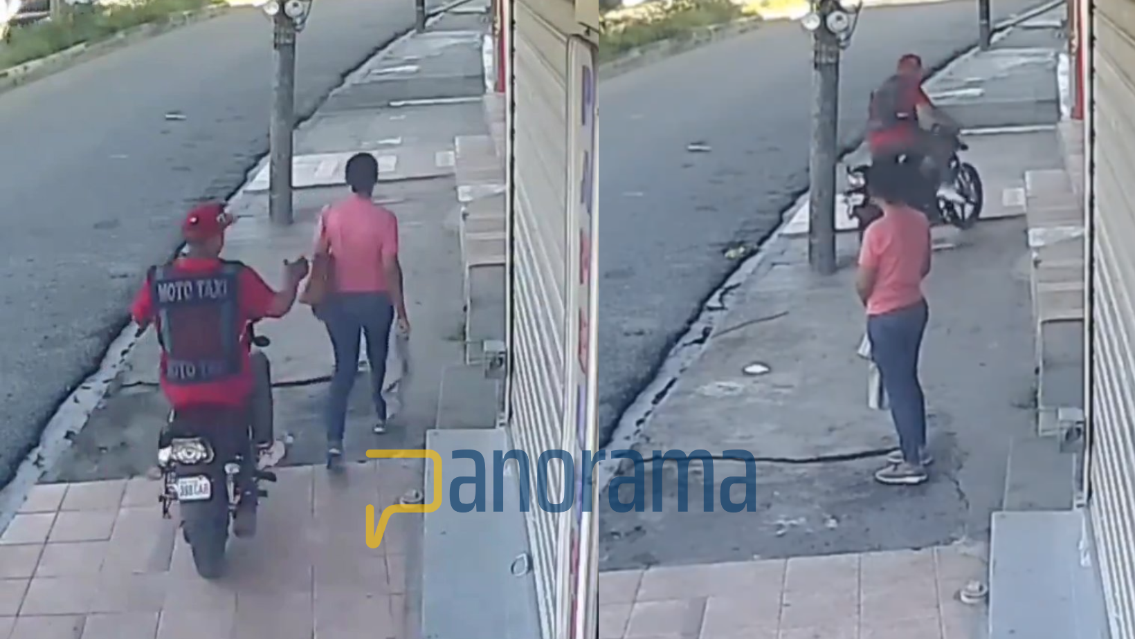 Ladrón tuvo problemas técnicos con su vehículo de escape