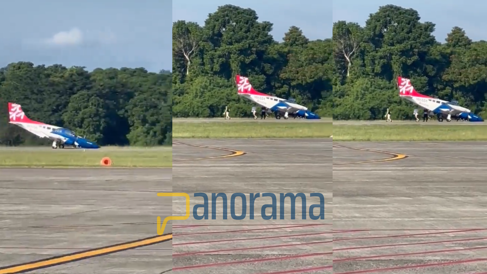 Aeronave presenta problemas en el tren delantero en aeropuerto El Higüero