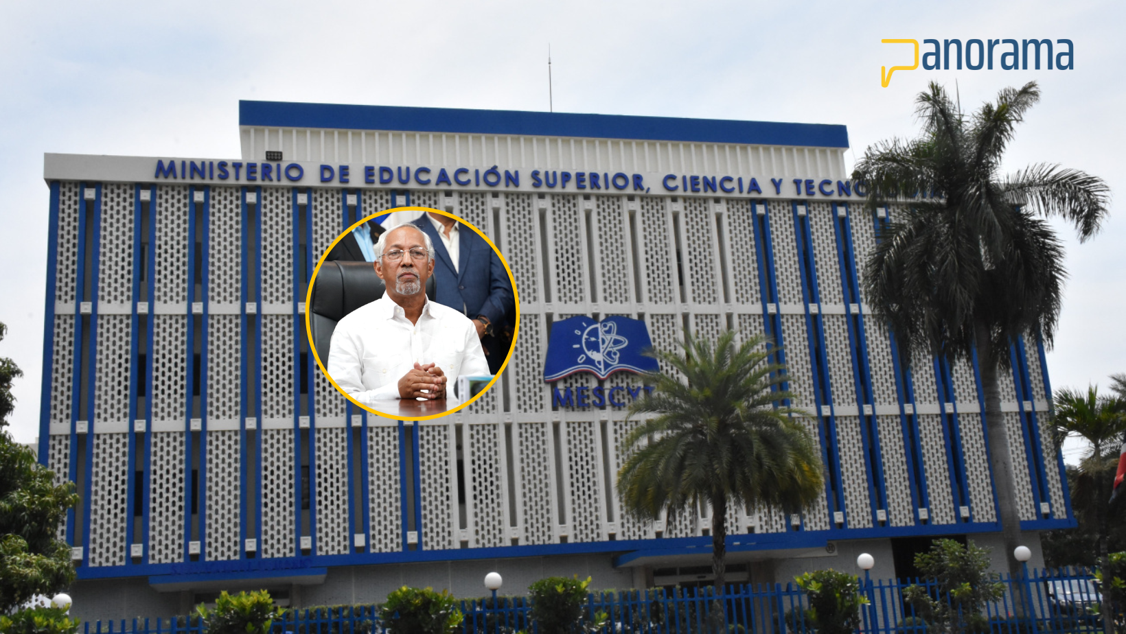 Ministro de Educación Ángel Hérnandez y Mescyt