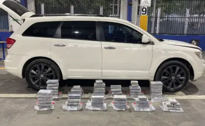 Confiscan 61 paquetes de cocaína en vehículos que serían enviados a Puerto Rico