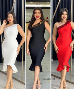 vestidos para Noche Buena y Navidad