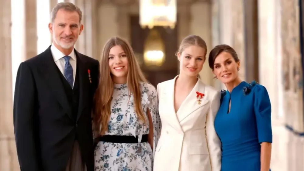 Letizia y el rey Felipe VI