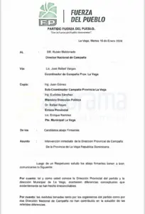 Fuerza del Pueblo en La Vega