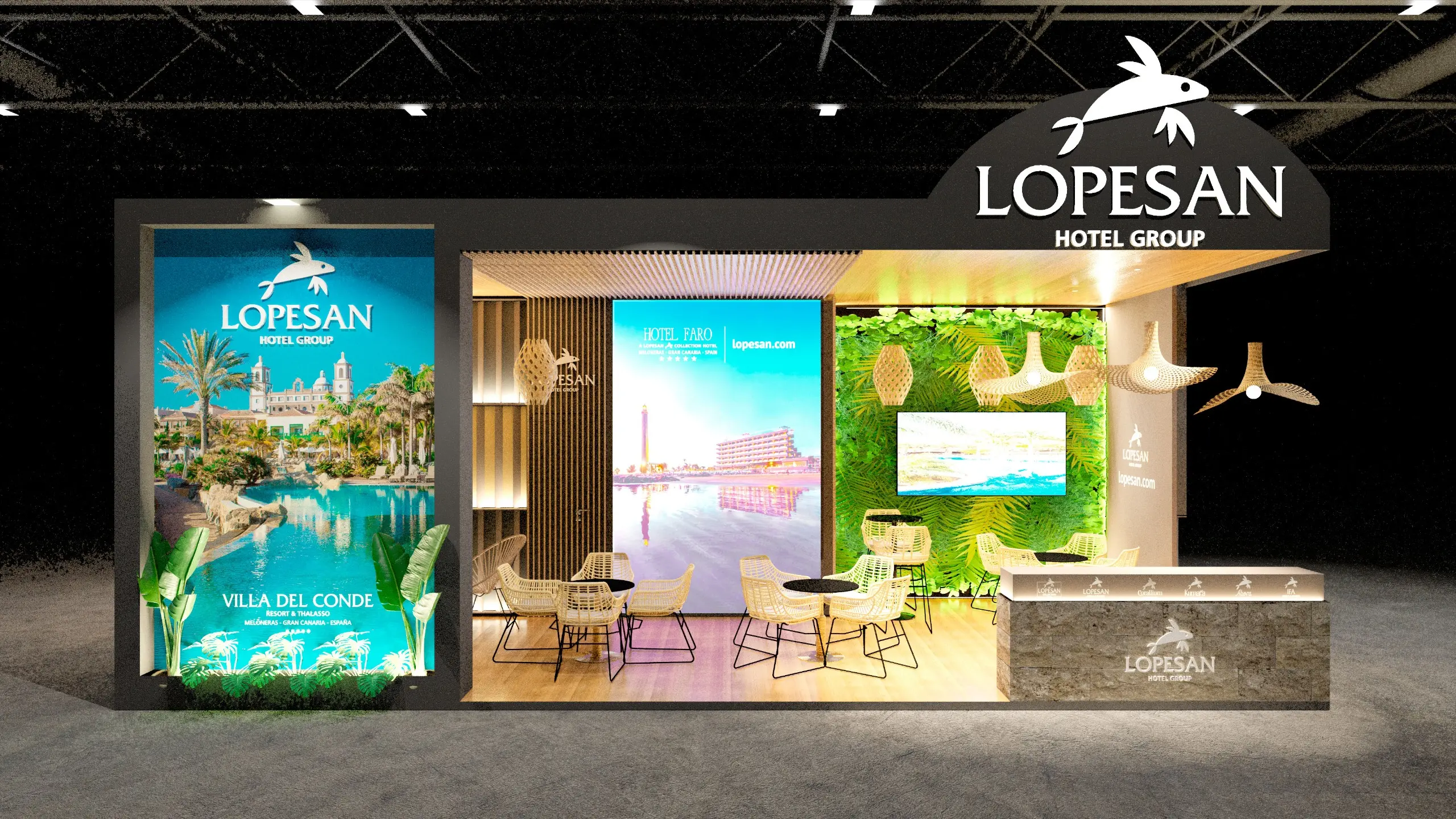 Venta anticipada de paquetes turísticos, la estrategia comercial de Lopesan Hotel en Fitur