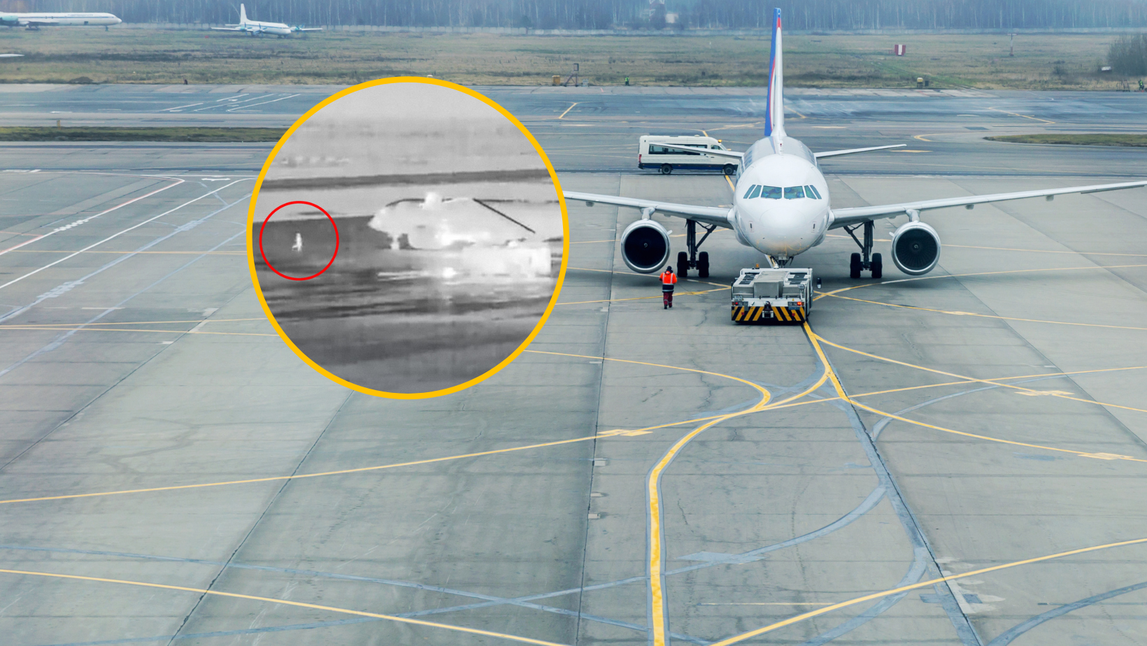 Hombre accede a la pista de un aeropuerto, lo encuentran muerto en el motor de un avión