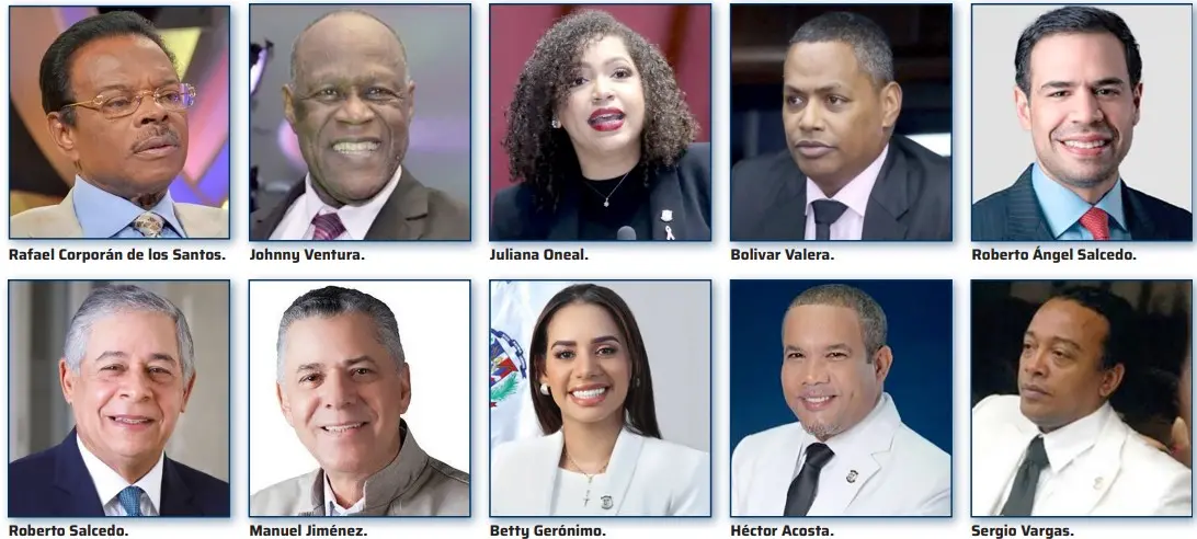 Figuras del entretenimiento en política