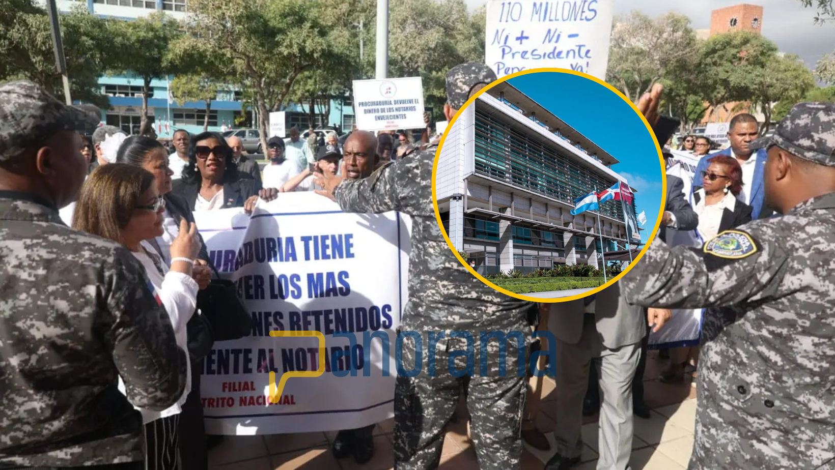 Procuraduría afirma que no le retiene fondos a ninguna entidad tras protesta de notarios