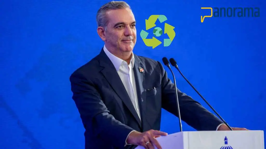 Abinader y medioambiente: prohibirán el foam en áreas y se usará menos papel en el Gobierno