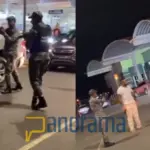 Confrontación a mano armada en ciudadano y policías durante discusión