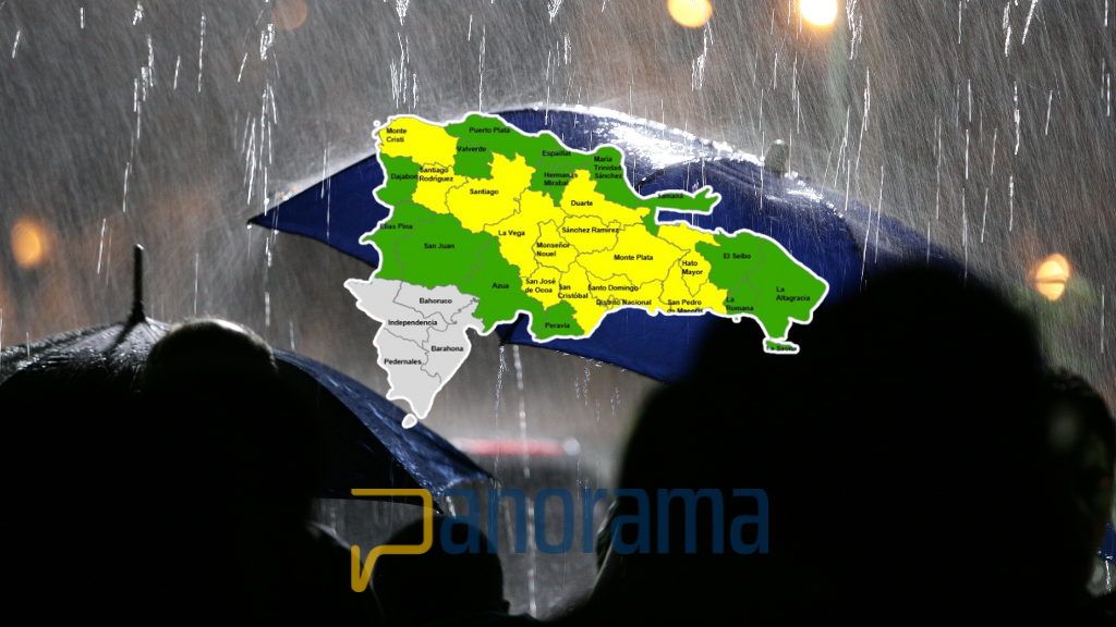 COE pone gran parte del país bajo alerta por la vaguada