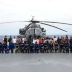 Marina Armada de México (Semar) se logró traer de vuelta a México a 34 connacionales que se encontraban varados en Haití.