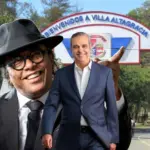 Sergio Vargas con Luis Abinader