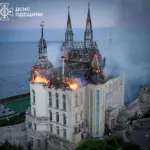 Rusia ataca al conocido ‘castillo de Harry Potter’ de Odesa