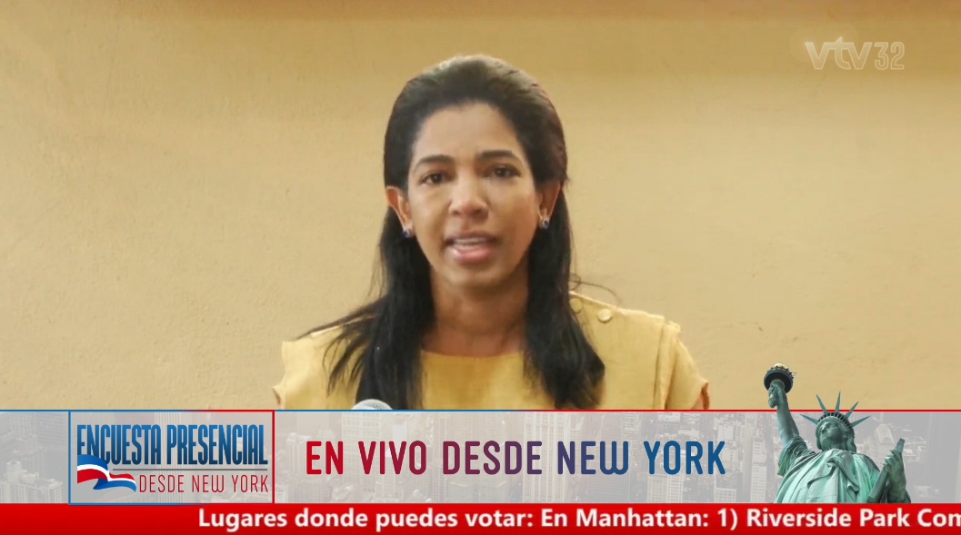 Dominicana llama a participar en encuesta presencial sobre intención al voto en New York