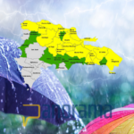 COE mantiene al Distrito Nacional y 24 provincias en alerta por vaguada