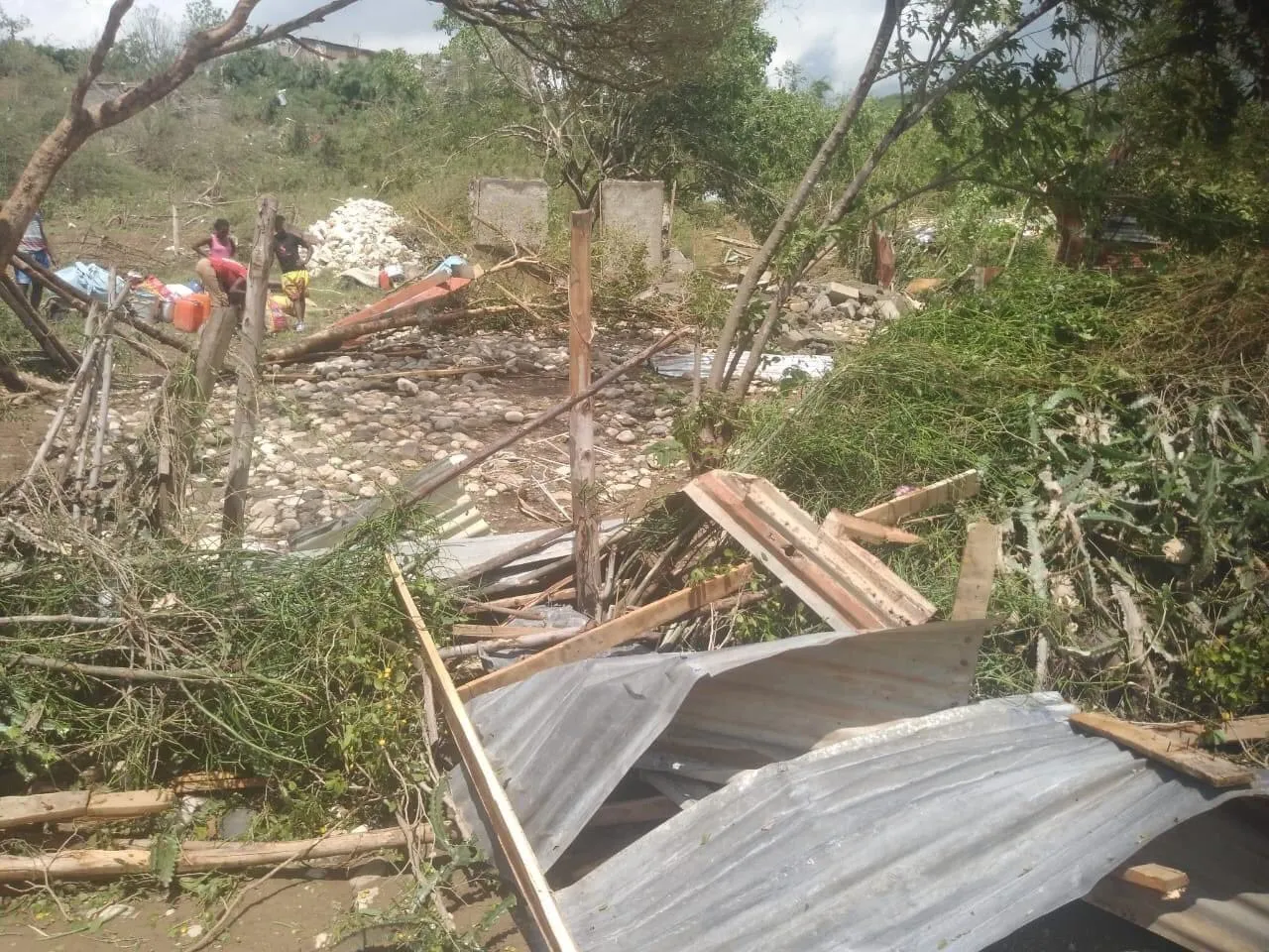 Tornado en Haití