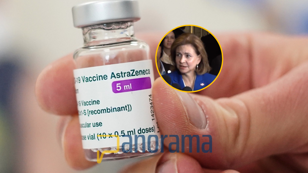 Raquel Peña dice no han notificado al Gobierno sobre efectos adversos de vacuna AstraZeneca