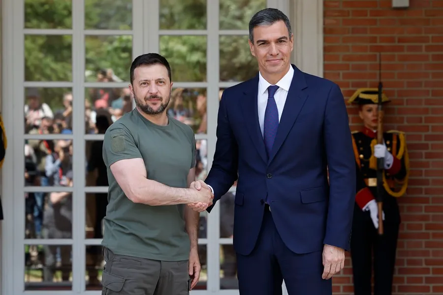 Presidente de Ucrania inicia su visita oficial a España