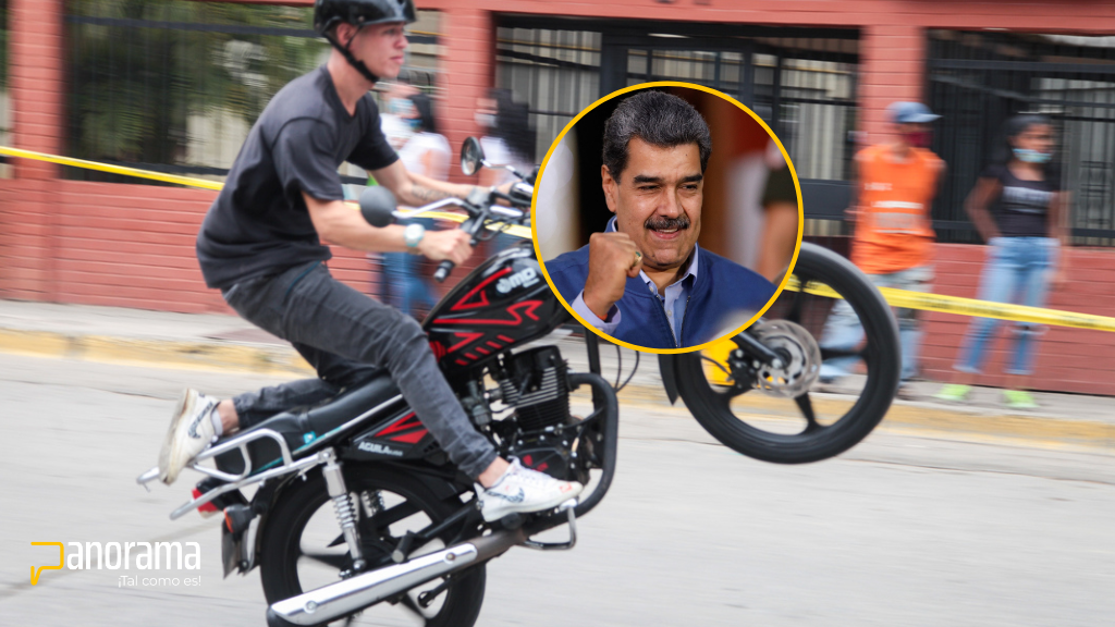 Maduro declara las piruetas en motocicletas como un deporte nacional de Venezuela