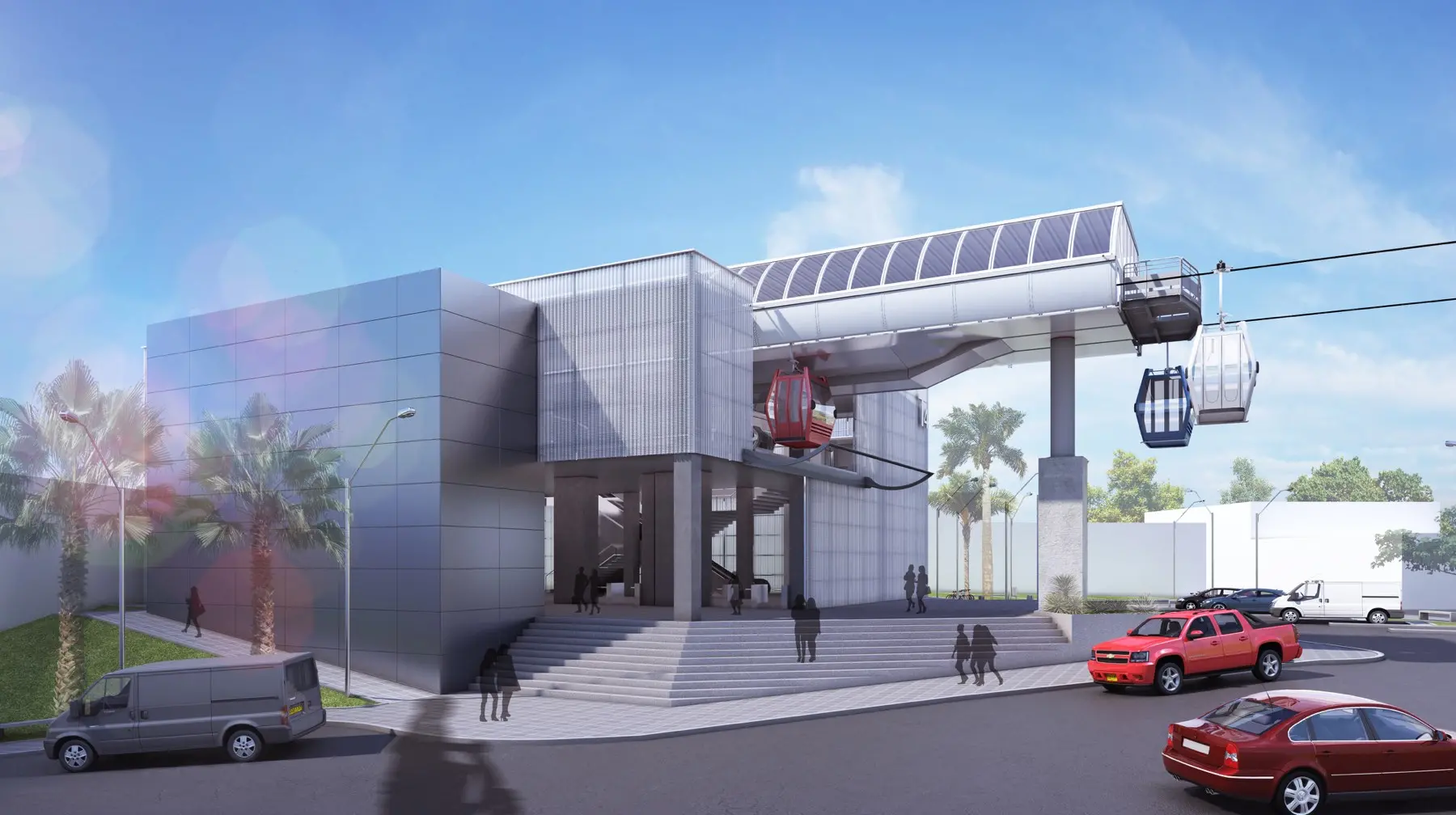 Teleférico de Santo Domingo Oeste será una de las líneas más extensas del mundo