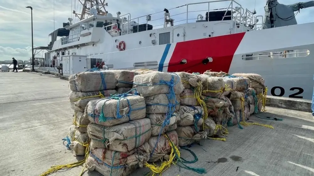 Decomisan en Puerto Rico 204 kilos de cocaína en barco procedente de República Dominicana