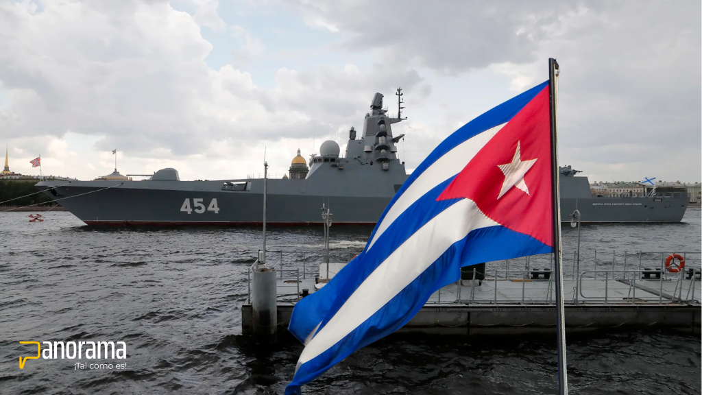 Cuba confirma la llegada en una semana de tres barcos y un submarino nuclear rusos