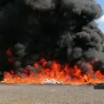 Incineran 401 kg de drogas incautadas en distintos operativos