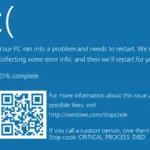 ¿Qué es la “pantalla azul de la muerte” de Microsoft?