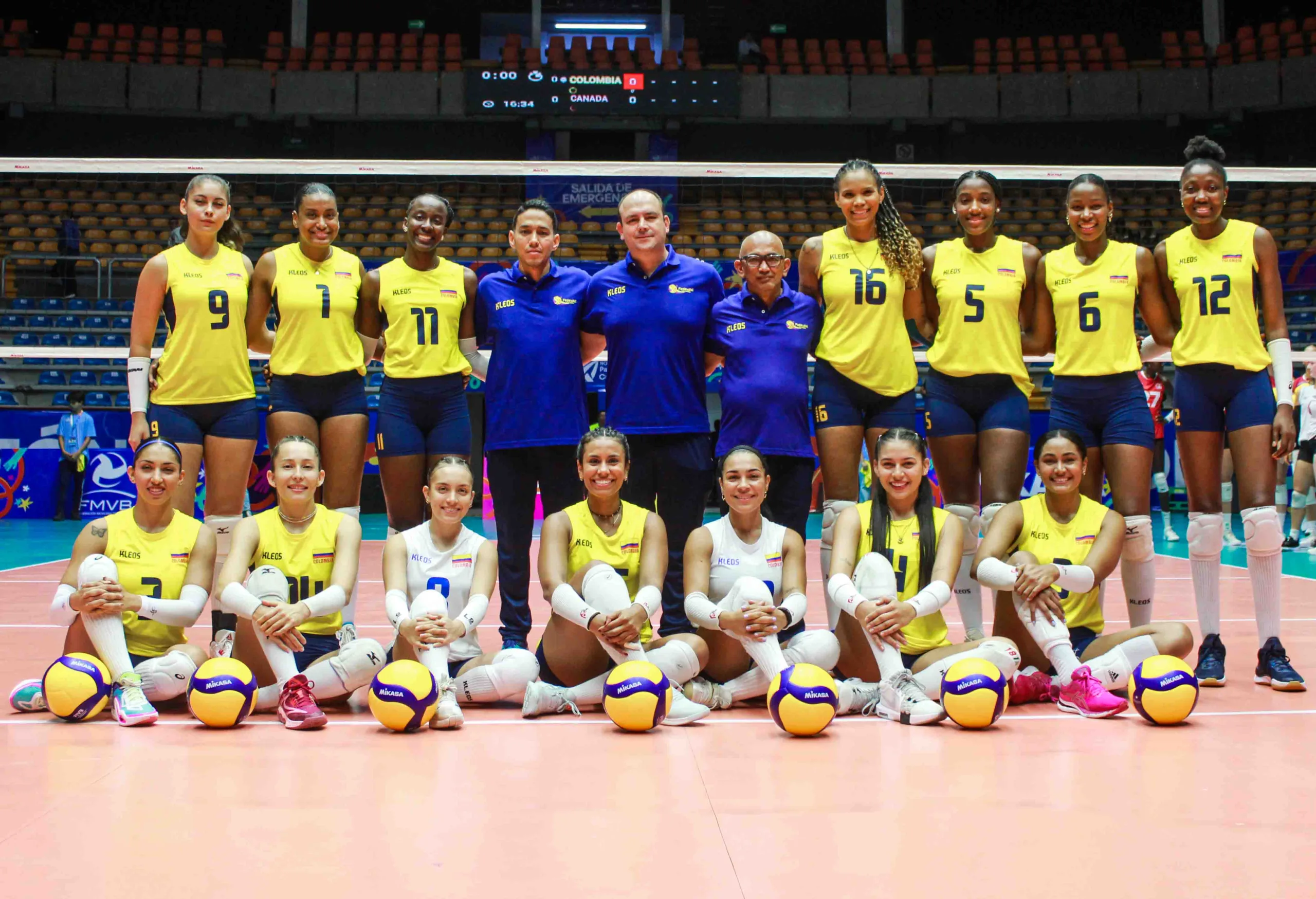 El equipo de Colombia obtuvo la presea de bronce en la Copa Panam de Voleibol Femenino al vencer 3-0 a la República Dominicana