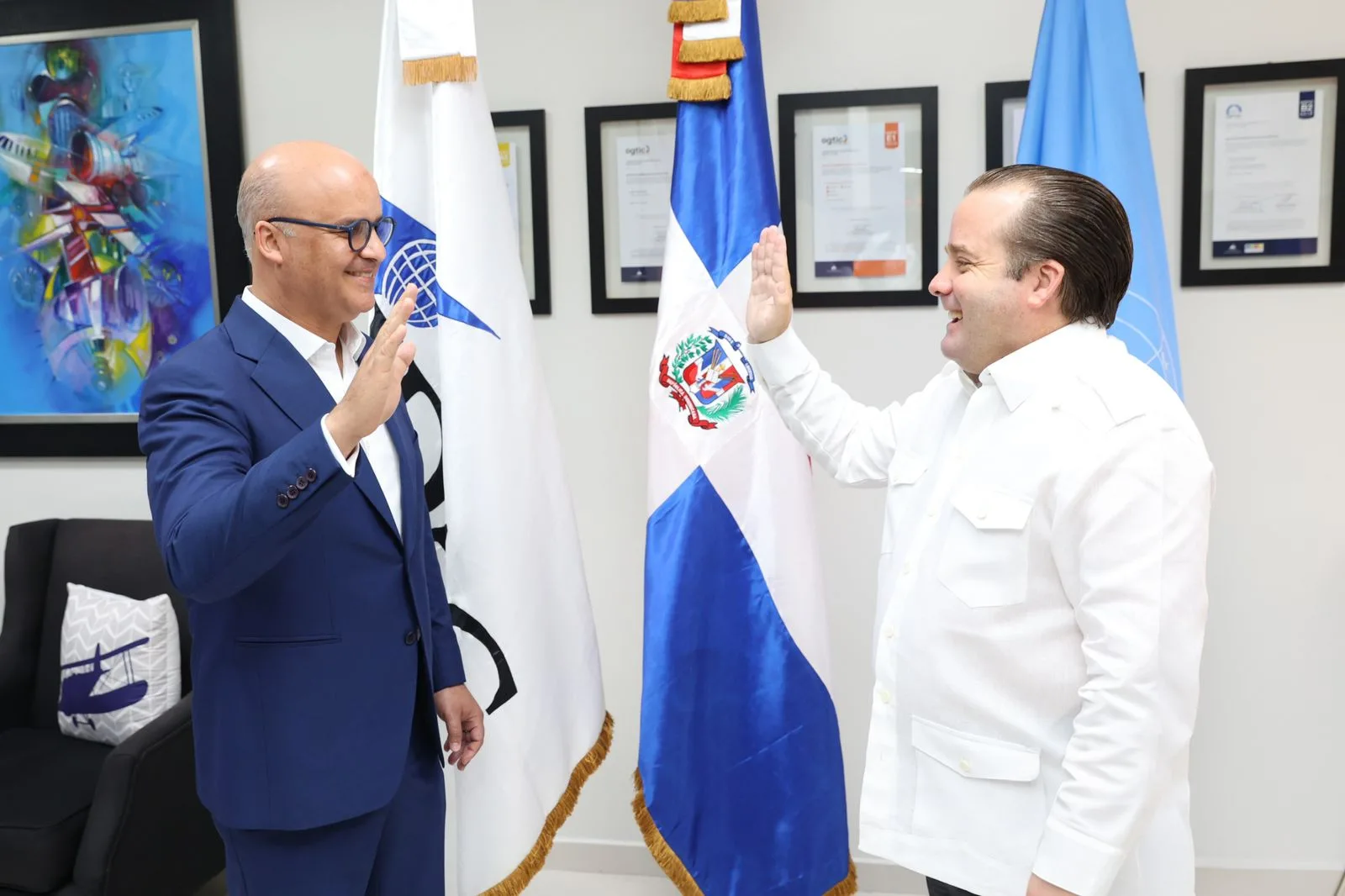 Igor Rodríguez asume como nuevo director del Instituto Dominicano de Aviación Civil