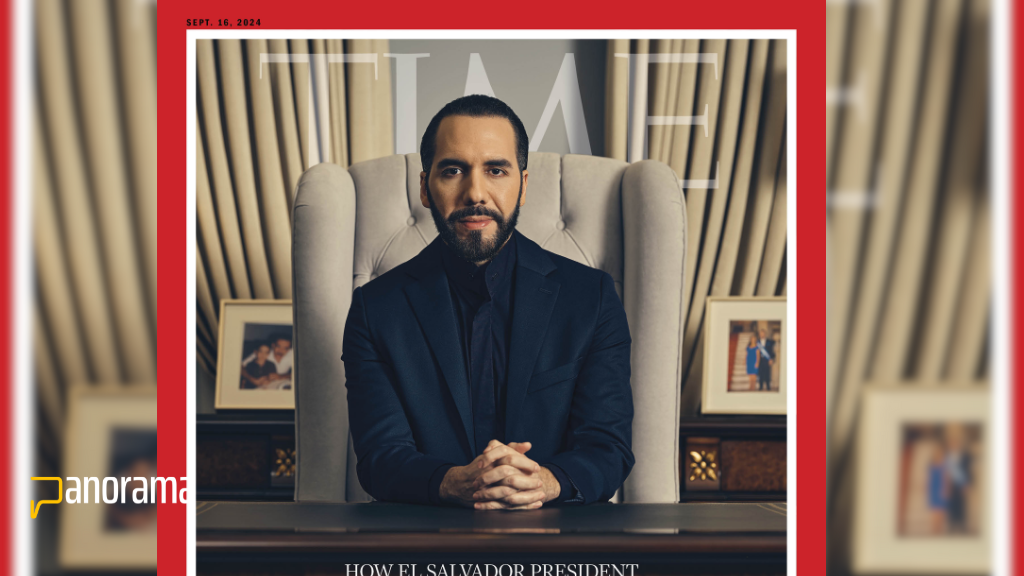 Nayib Bukele protaginiza la portada de la revista Time
