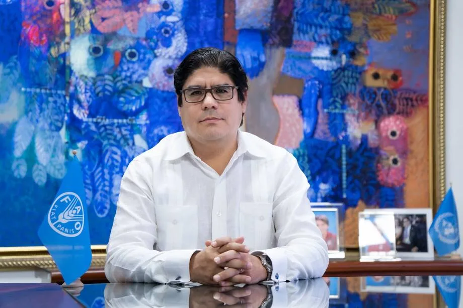 Rodrigo Castañeda, representante de la FAO,