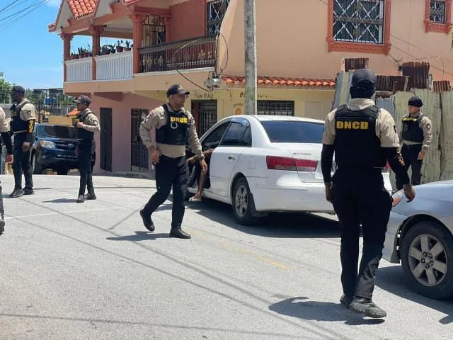 Operativos de la DNCD.