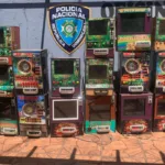 Autoridades confiscan 19 tragamonedas ilegales en Capotillo