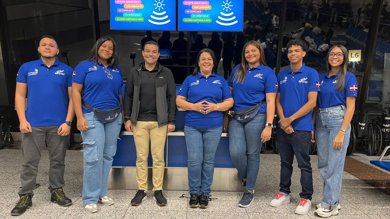 Delegación del Infotep sale hacia Francia para participar en competición WorldSkills Lyon 2024