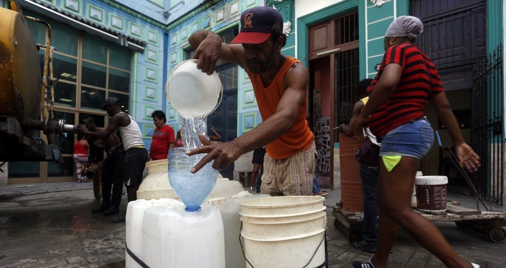 Apagones generan problemas de suministro de agua en Cuba