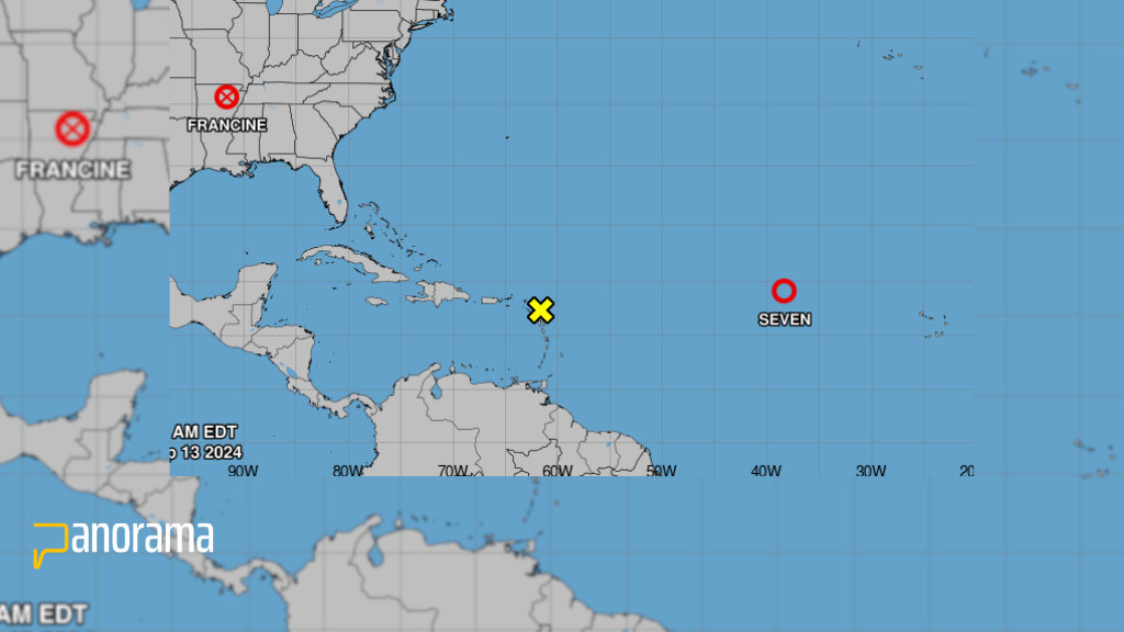 Depresión tropical amenaza con convertirse en ciclón hoy en el Atlántico