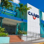 De izquierda a derecha Rolando Roa, de Obras Públicas; Roberto Herrera, viceministro de Supervisión y Fiscalización del Ministerio