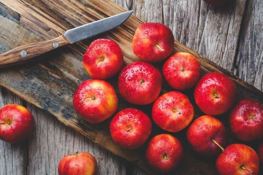 Comer manzana cada día.