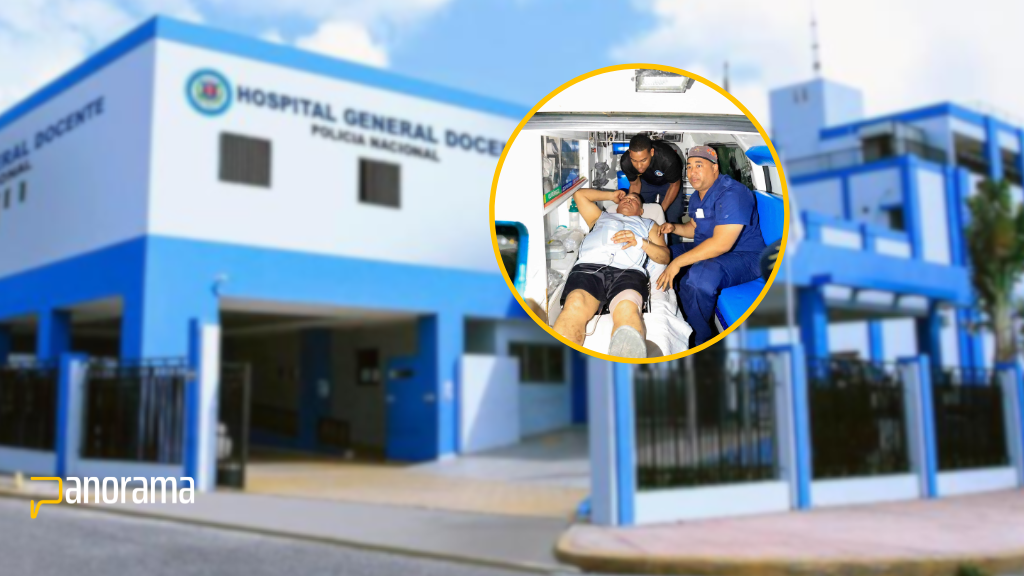 Coronel Bidó recibió tres disparos, se encuentra estable en hospital de la policía