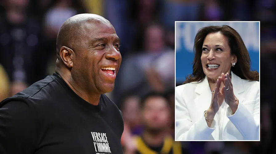 Magic Johnson pide votar por Kamala.