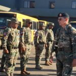 Comandante General del Ejército supervisa la Cuarta Brigada en Mao