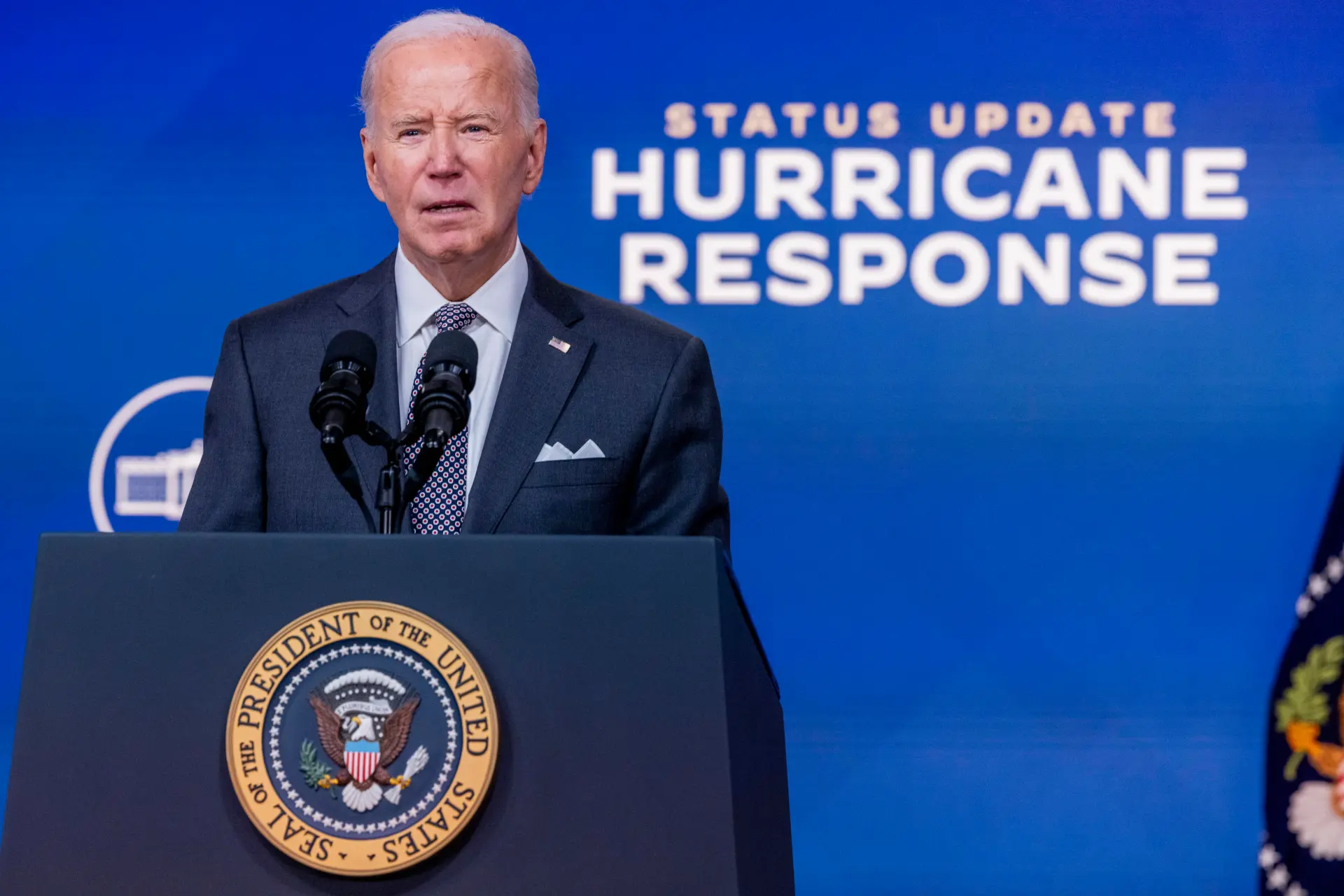 Biden anuncia una ayuda de 612 millones de dólares para Florida