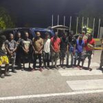 Apresan a  un dominicano con 10 haitianos indocumentados en la carretera Barahona-Azua