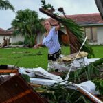 Al menos 16 muertos por tornados y el huracán Milton en Florida