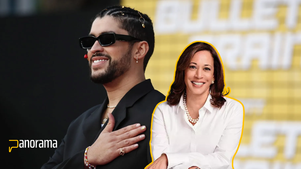 Bad Bunny muestra su apoyo a Kamala Harris y recuerda el mal trato de Trump a Puerto Rico